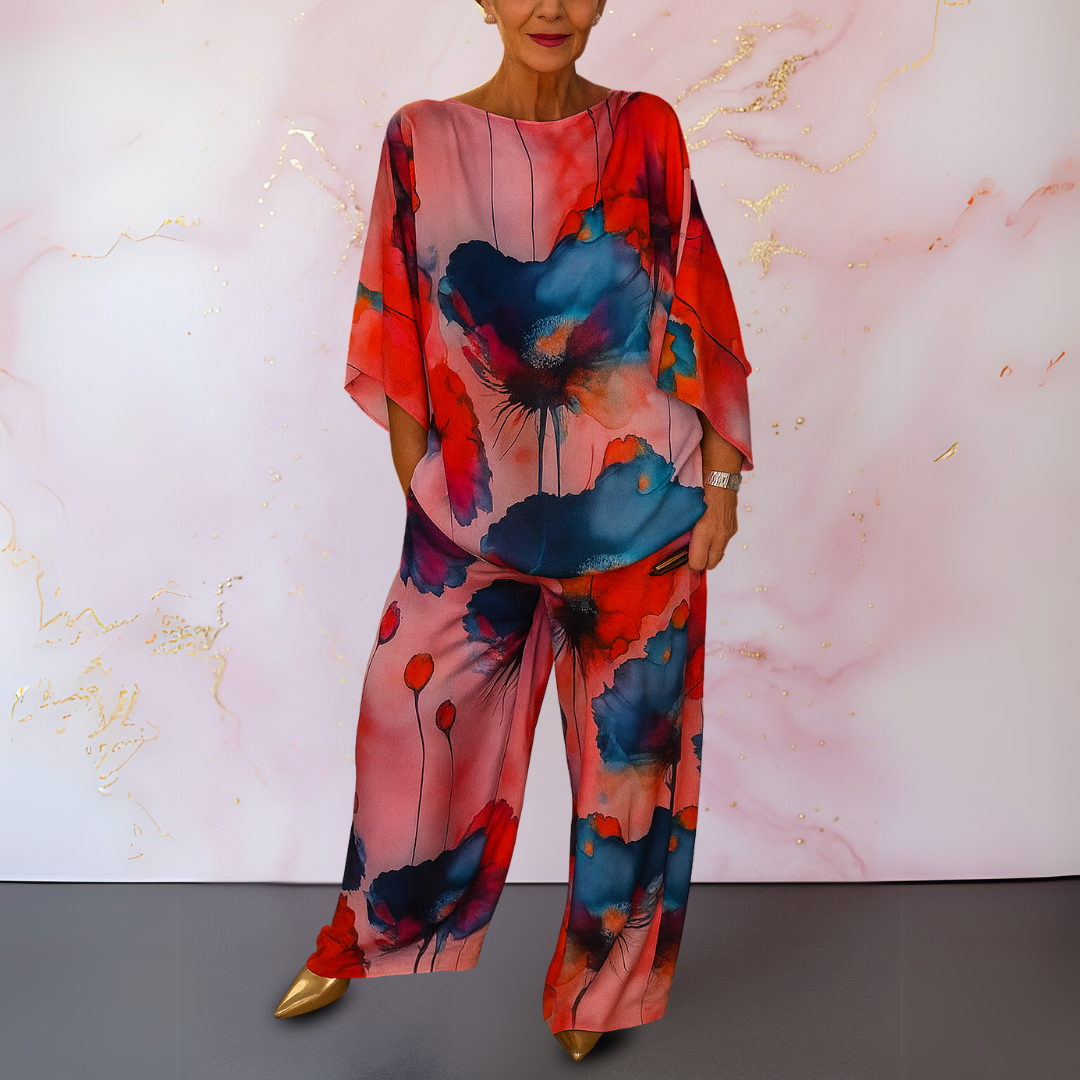 Roxanne | Satin Two-Piece Women's Set