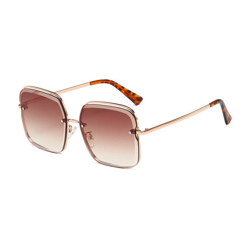Celina – Rimless Statement Sunglasses
