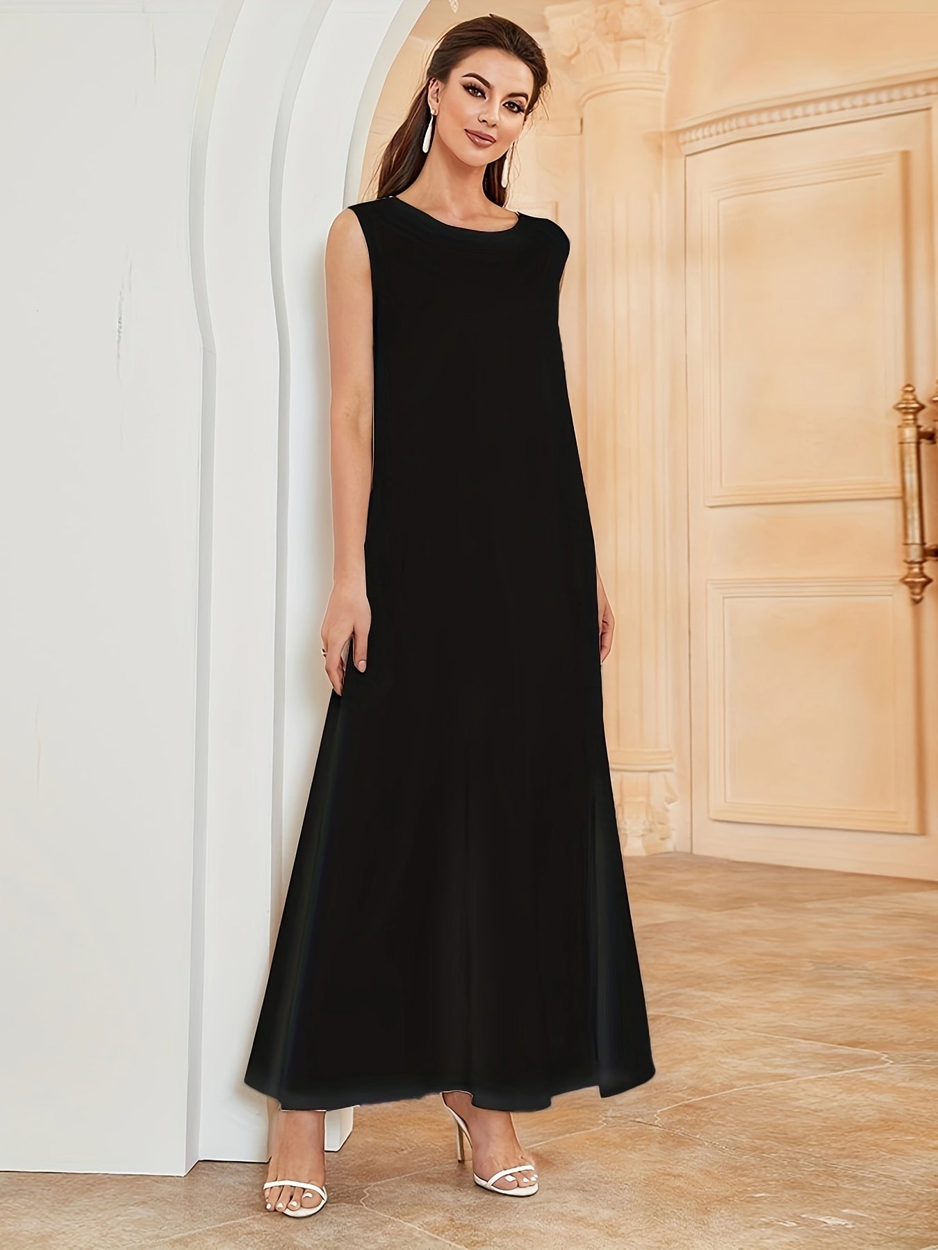 Maggie | Elegant Flowy Maxi Dress – Lightweight, Timeless & Comfortable