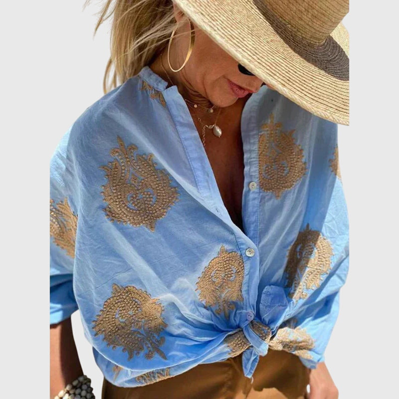 Liana | Breezy Bohemian Shirt – Lightweight, Stylish & Effortlessly Chic