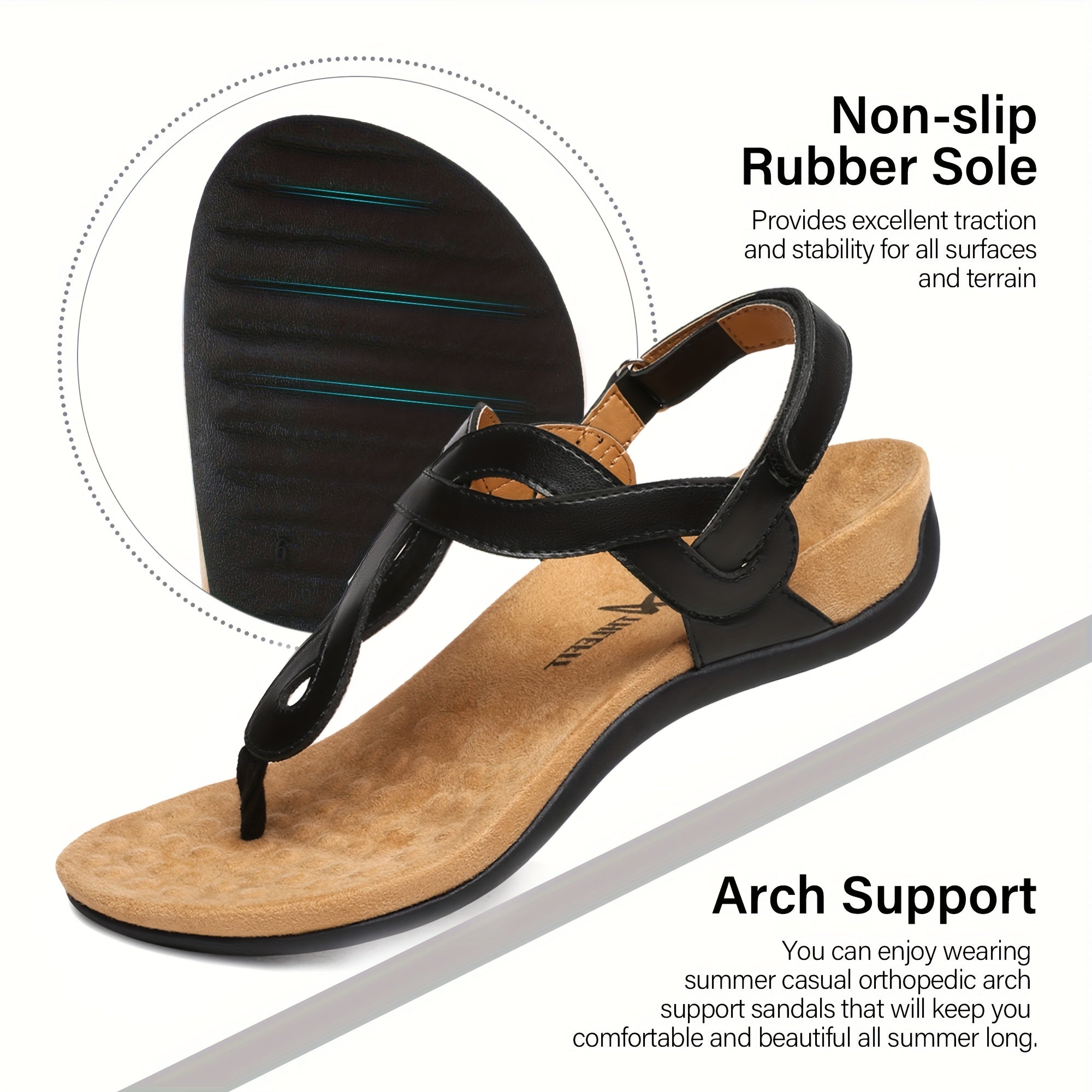Rosa | Comfortable Orthopedic Sandals