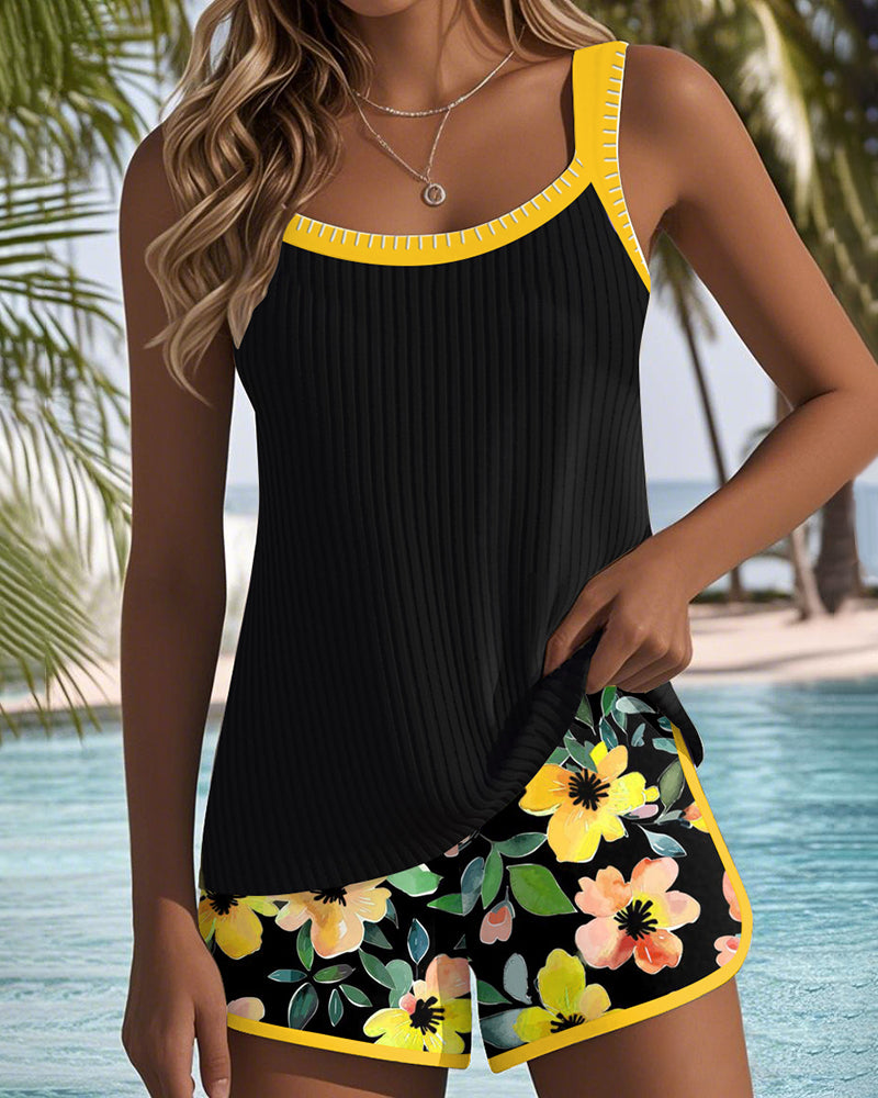 Jackson | Two-Piece Elegant Tankini Set