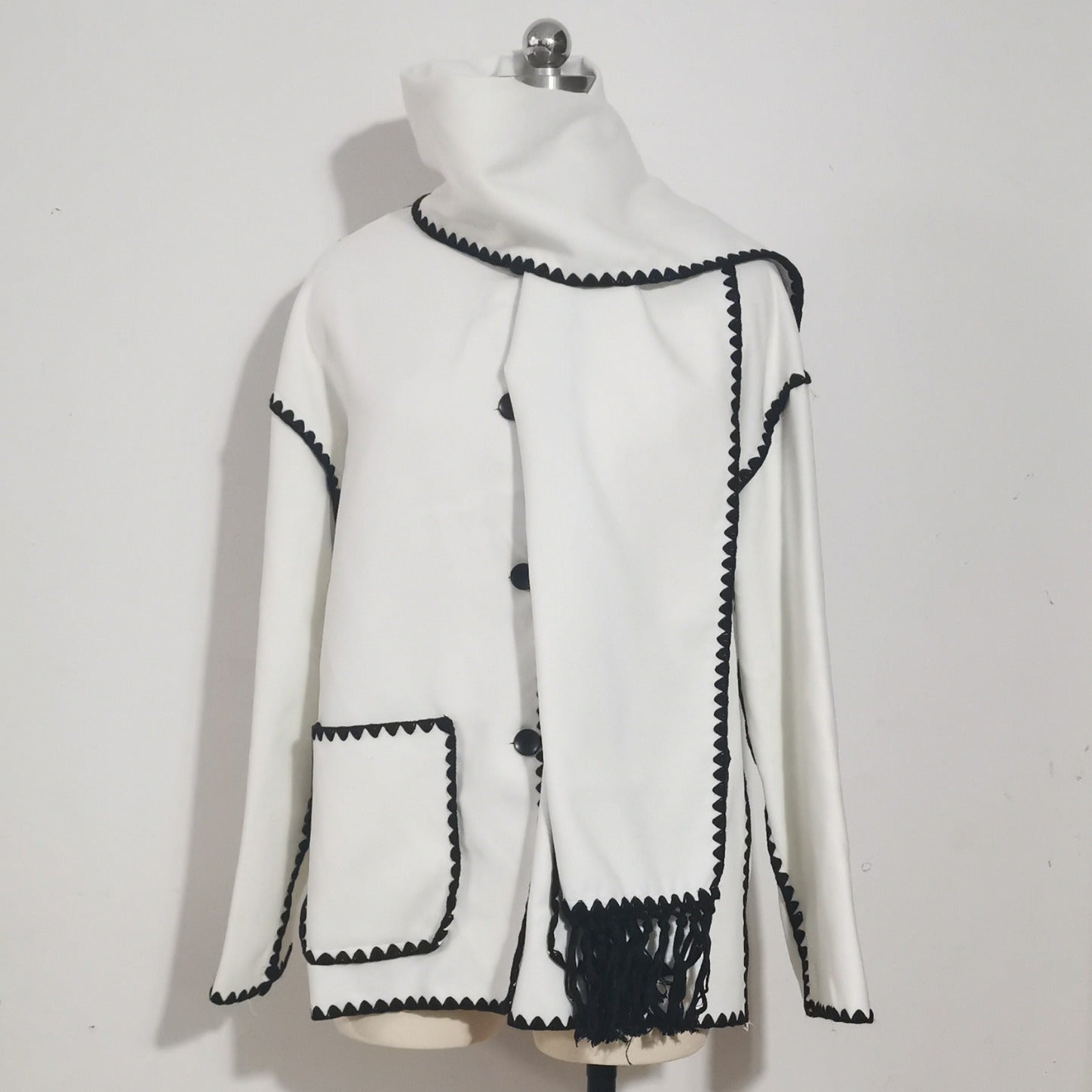 Aurelia™ - Luxe Scarf Jacket