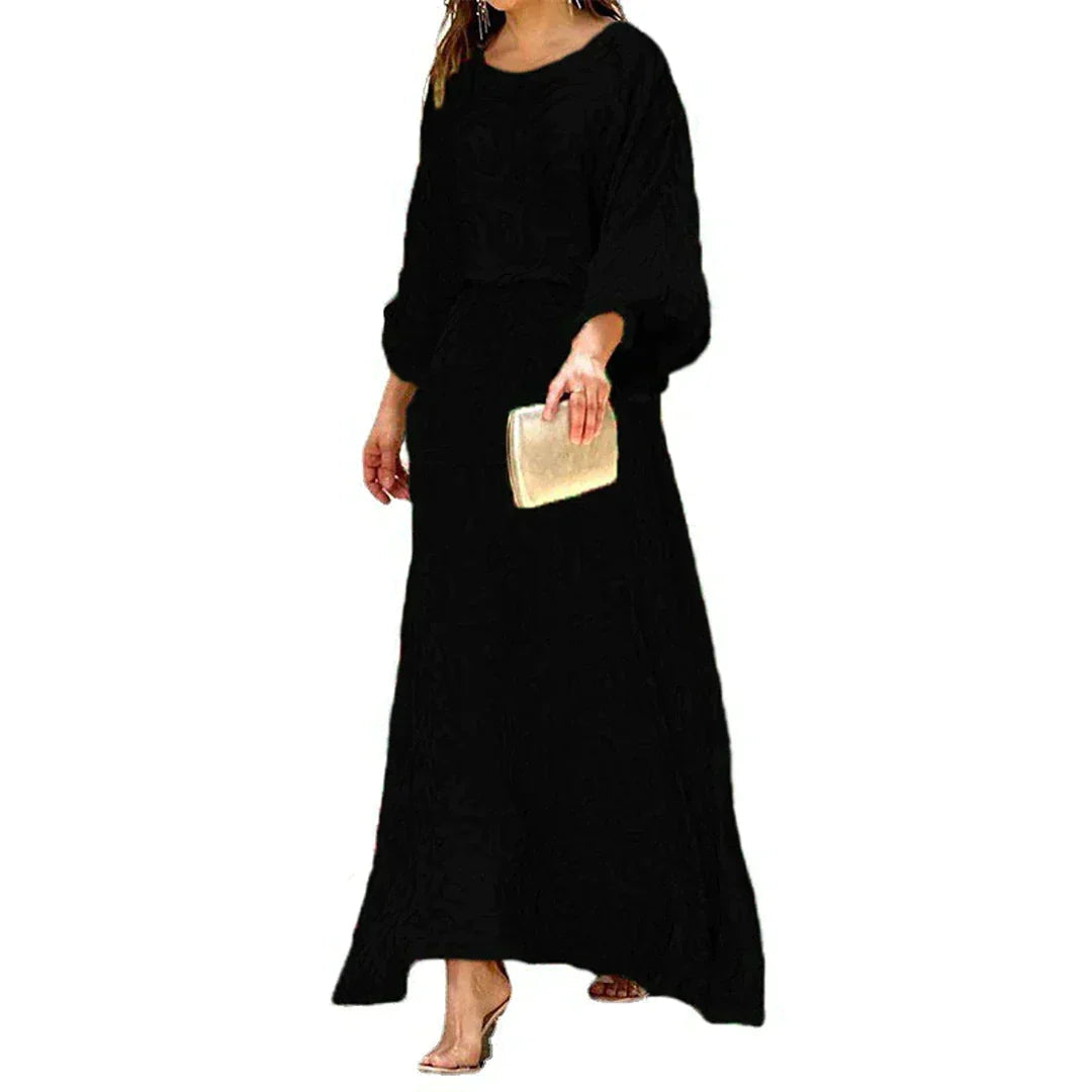 Tamara Maxi Dress - Long Sleeves - Loose Fit - Airy & Comfortable