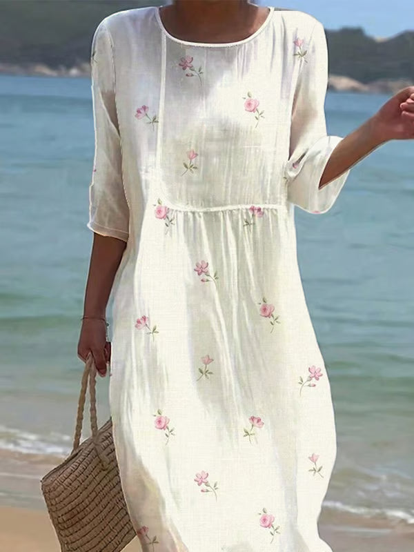 Isabelle | Breezy Floral Print Dress