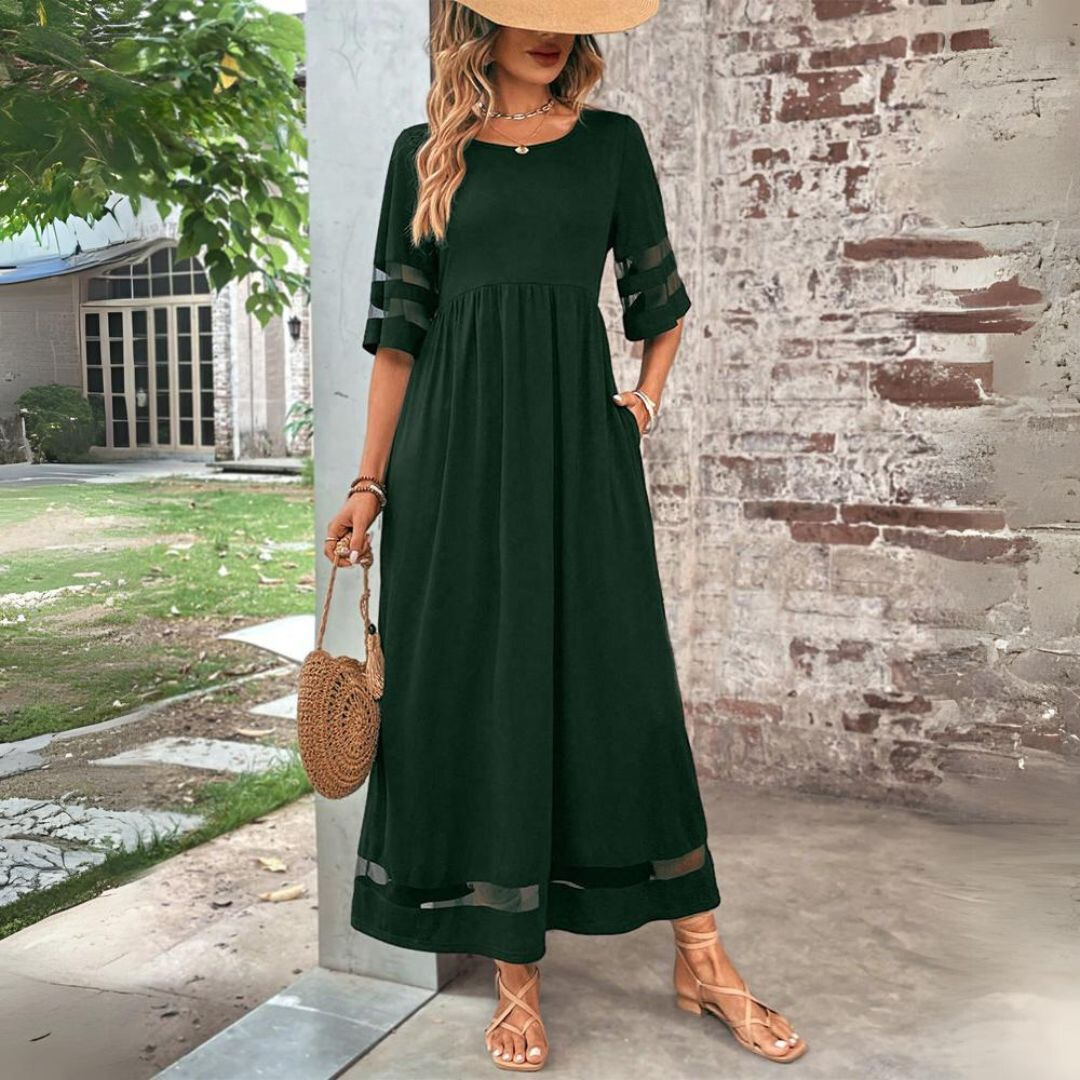 Leanne | Flattering Tummy-Smoothing Midi Dress