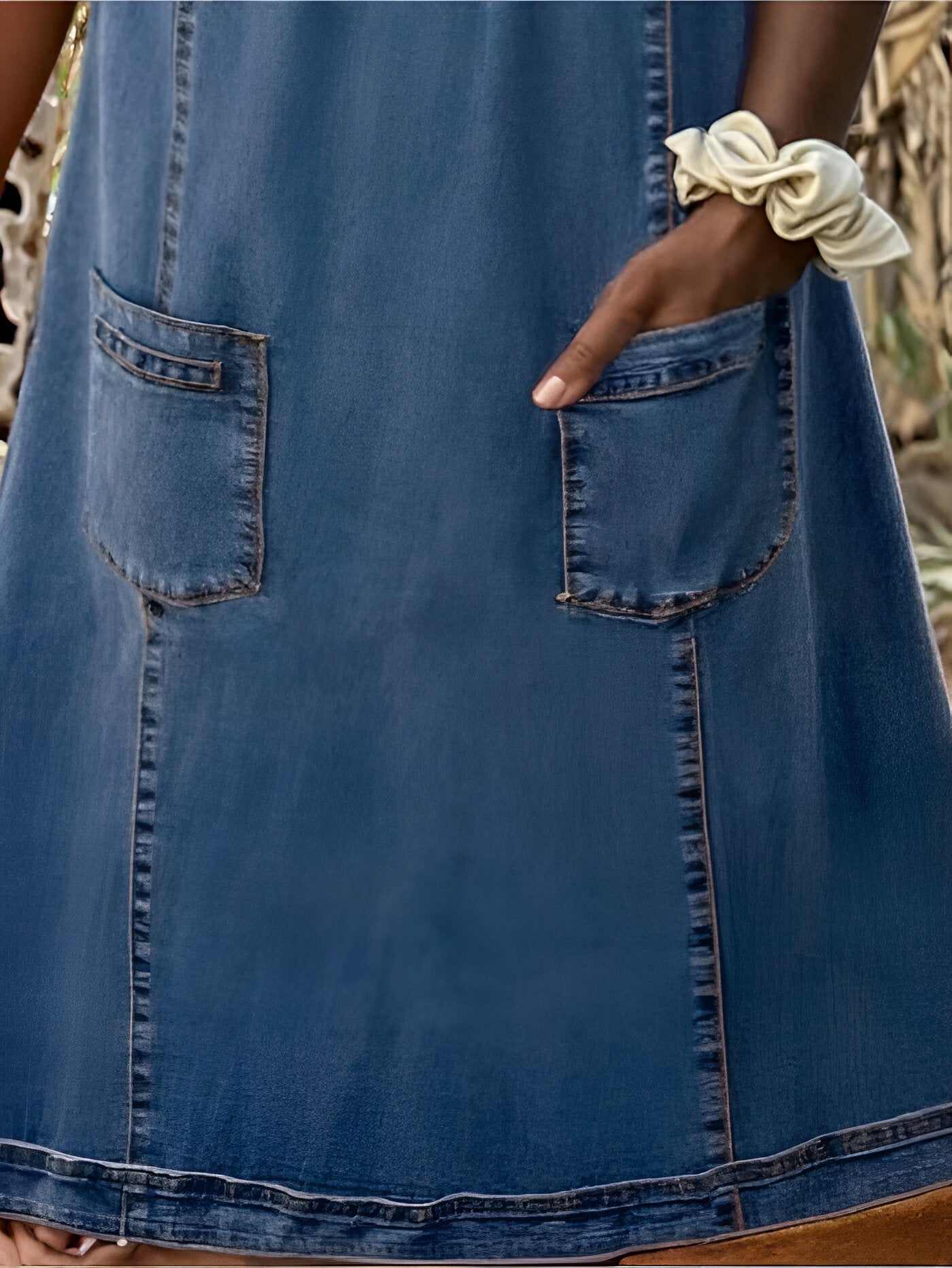 Emma | Relaxed Denim Dress