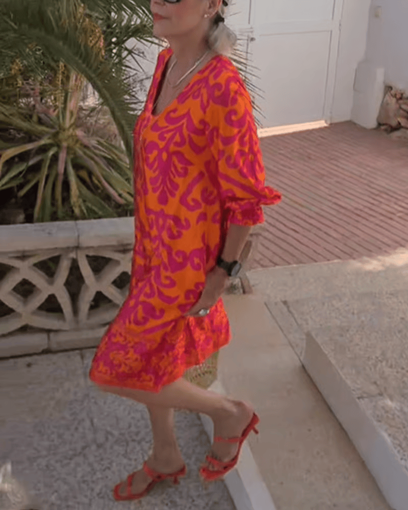 Audrey | Elegant Floral Dress