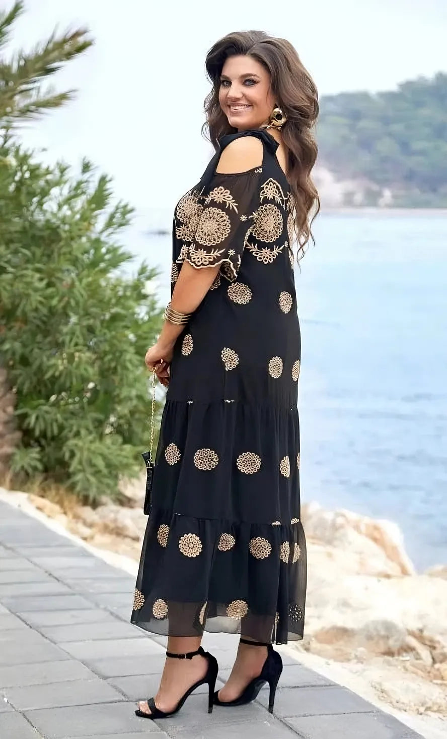 Amanda | Elegant Airy Summer Dress