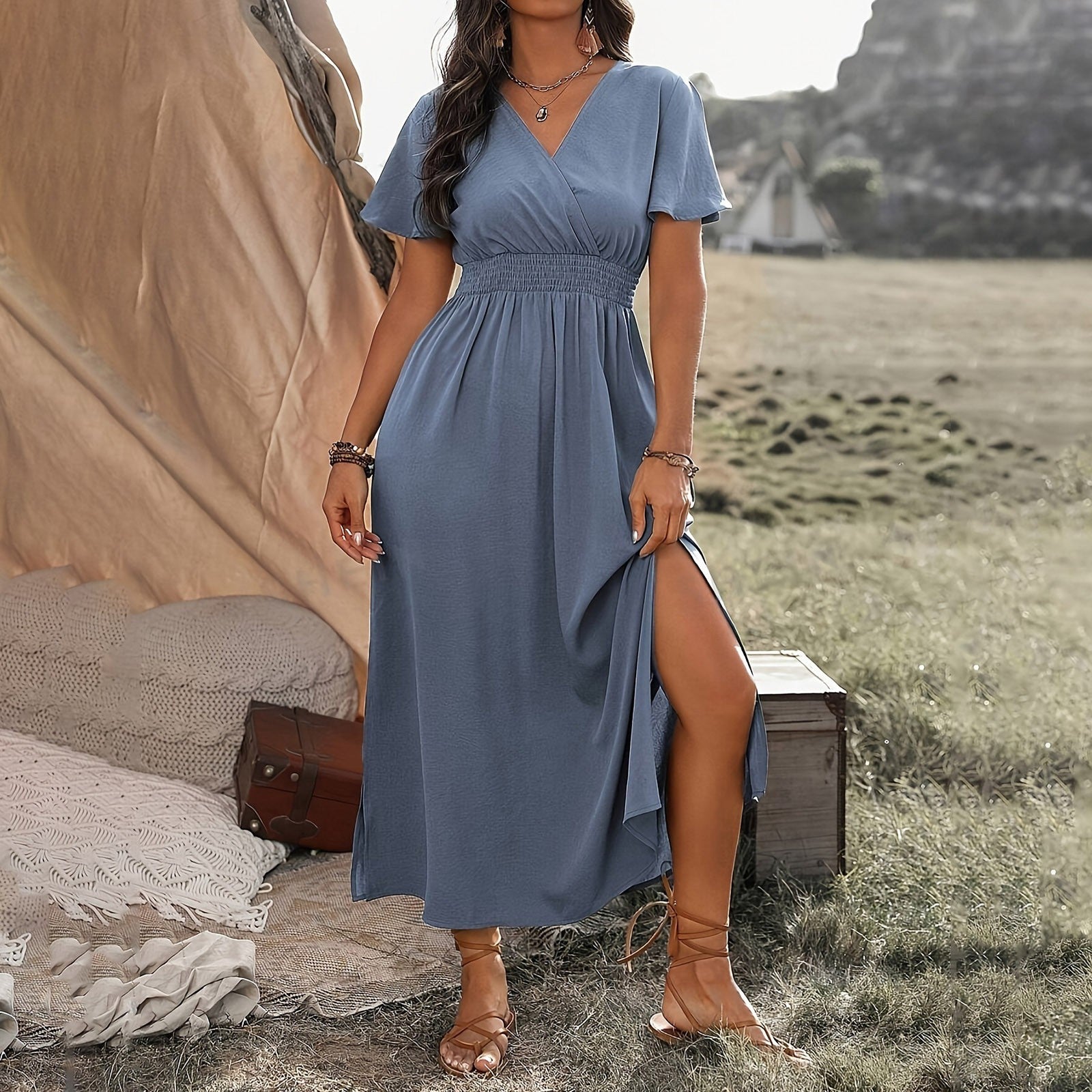 Betty | Gorgeous Elegant Fitted Tummy Covered Dress