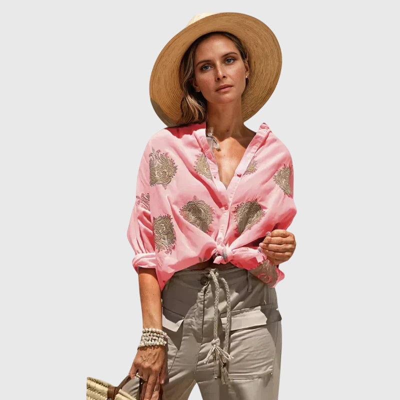 Liana | Breezy Bohemian Shirt – Lightweight, Stylish & Effortlessly Chic