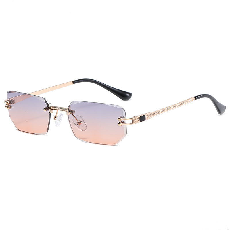 Modern Rimless Sunglasses