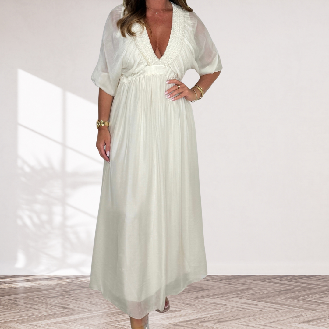Amy | Elegant Maxi Dress – Flowy, Flattering & Timeless