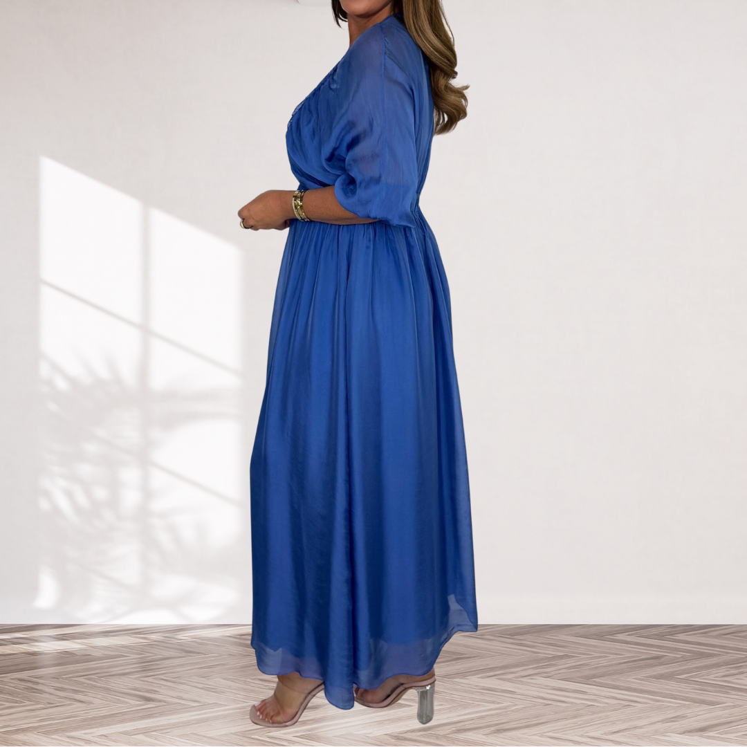 Amy | Elegant Maxi Dress – Flowy, Flattering & Timeless