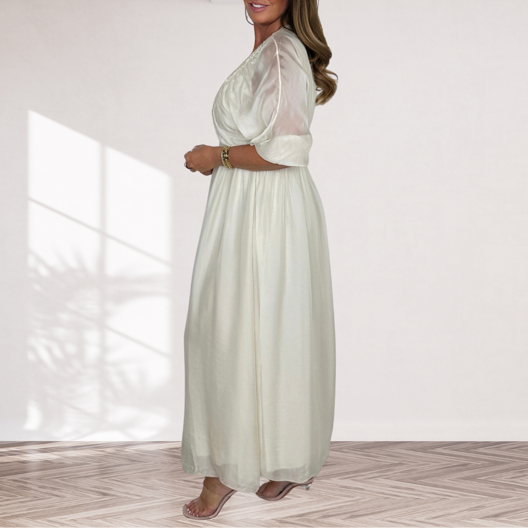 Amy | Elegant Maxi Dress – Flowy, Flattering & Timeless