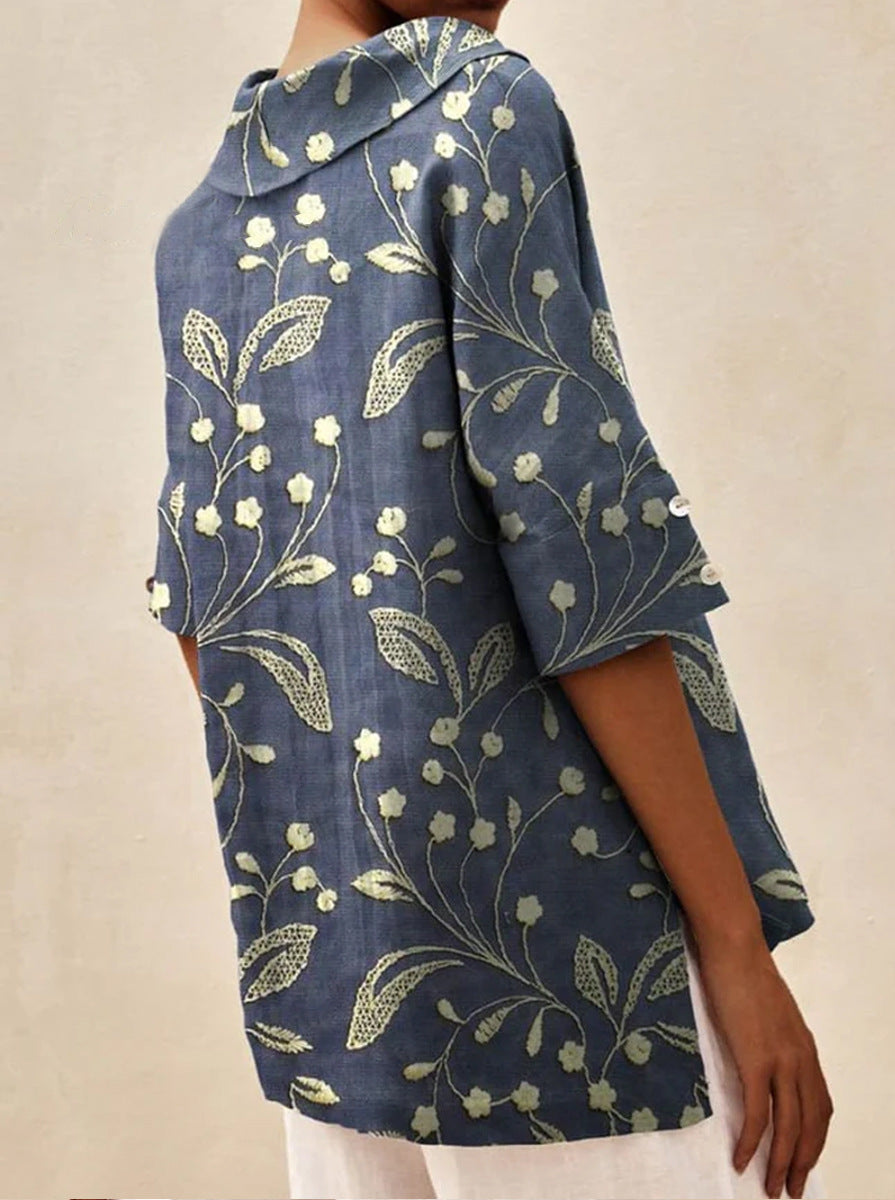 Pamela | Light And Airy Floral Blouse