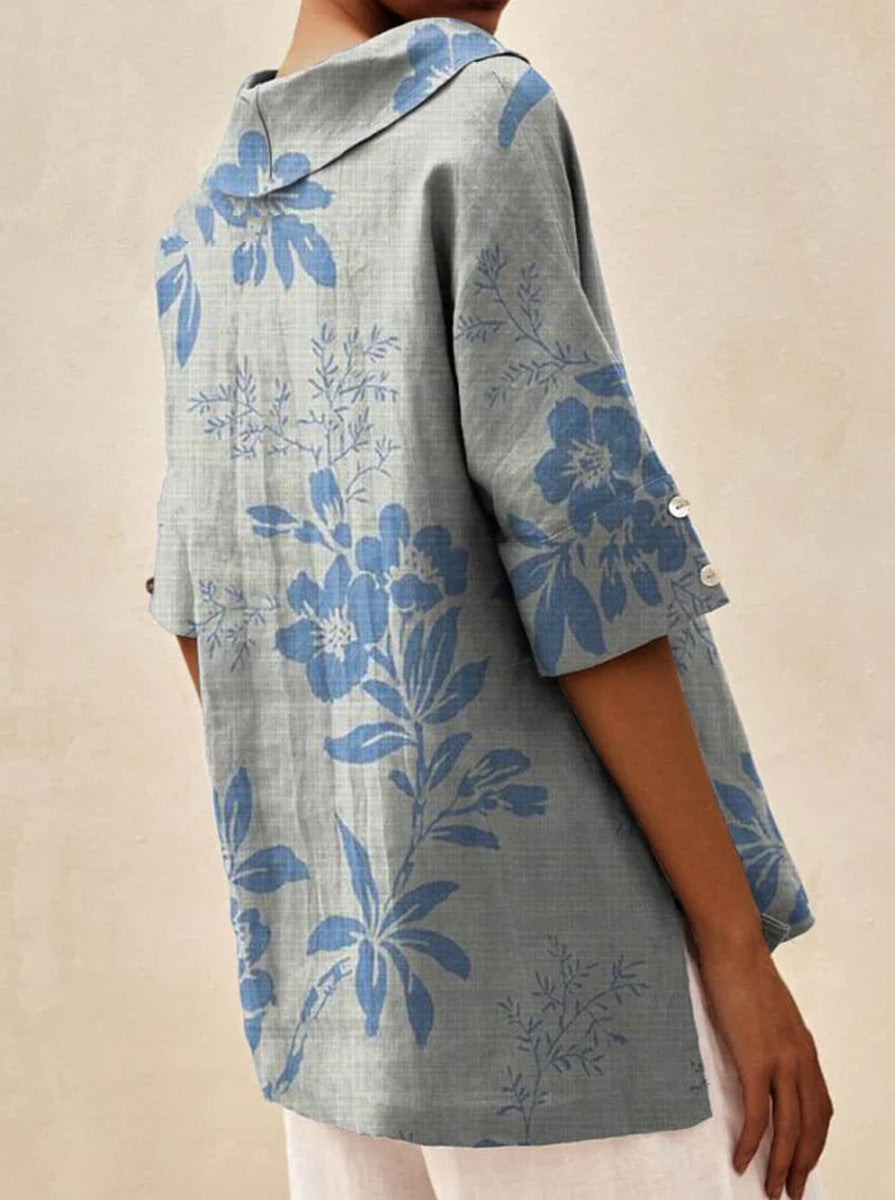 Pamela | Light And Airy Floral Blouse