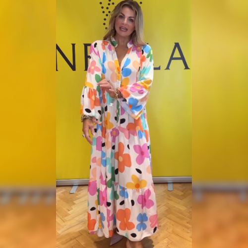 Donna | Elegant Floral Dress