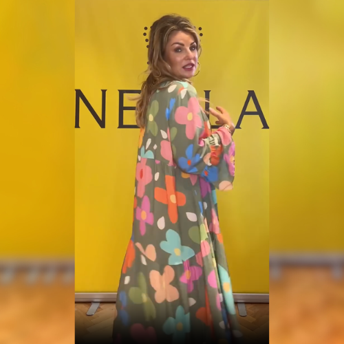 Donna | Elegant Floral Dress