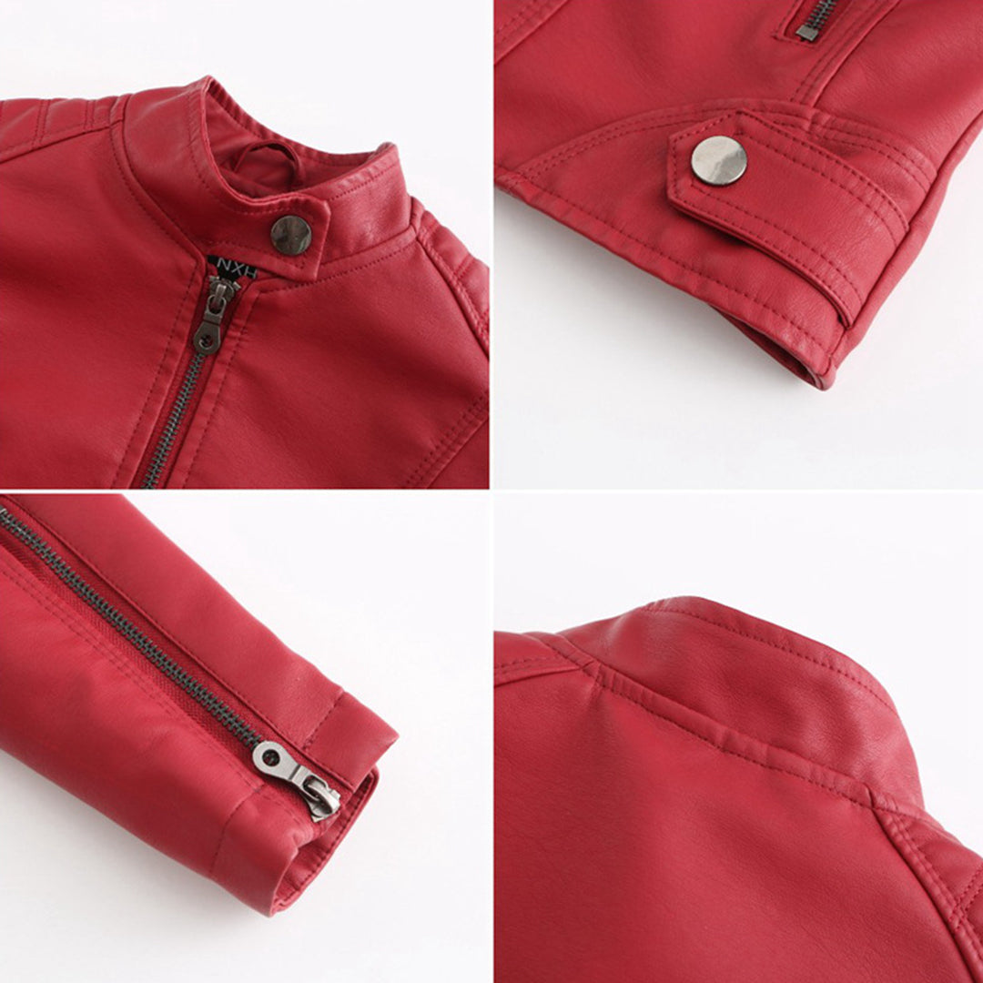 Milena™ - Elegant leather jacket
