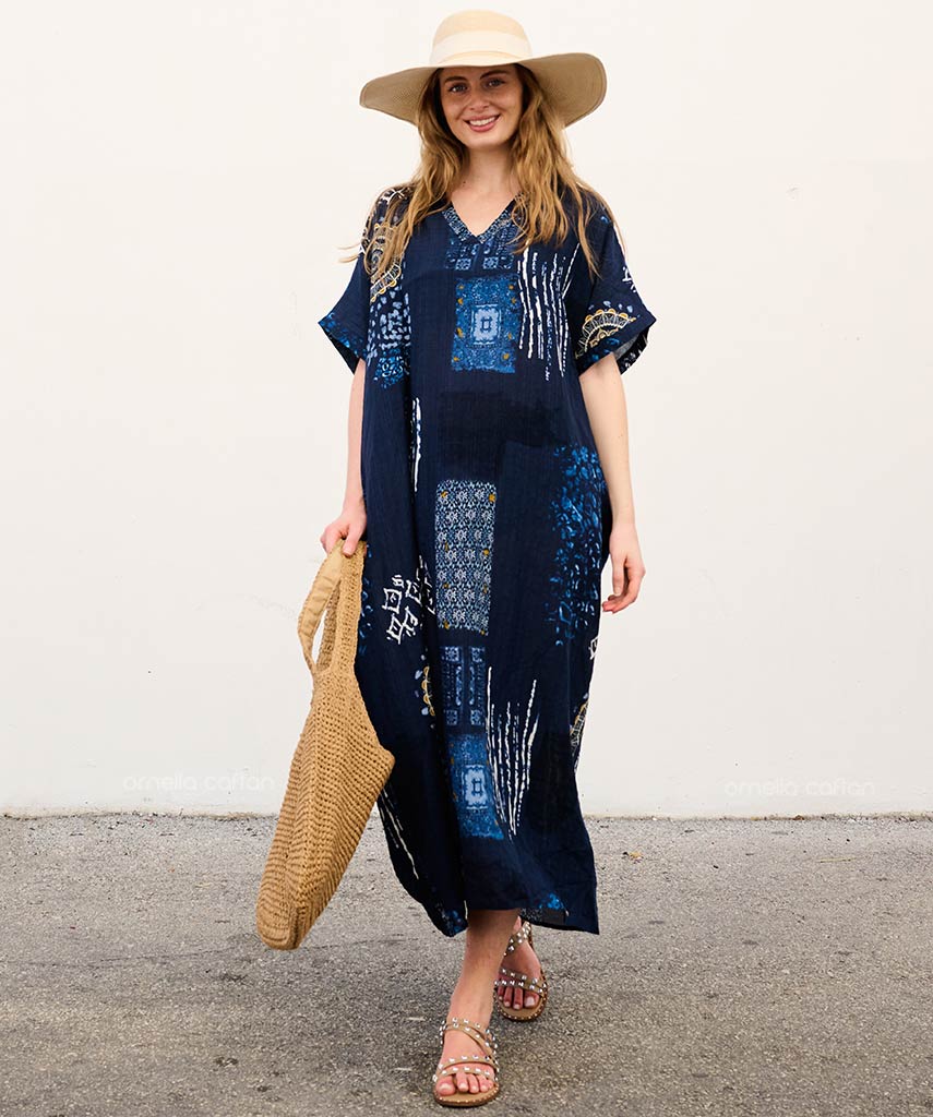 Narelka | Kaftan Dress with Pockets for Everyday Wear