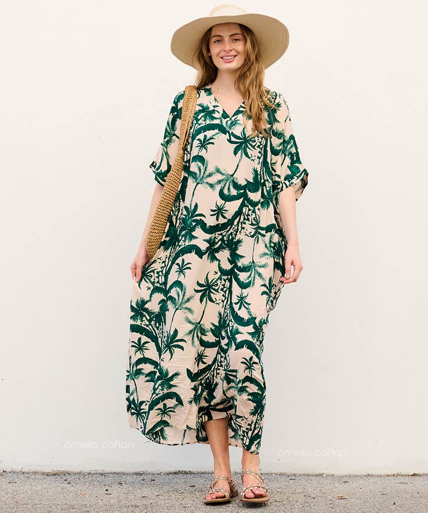 Orla | Kaftan Dress with Pockets for Everyday Wear