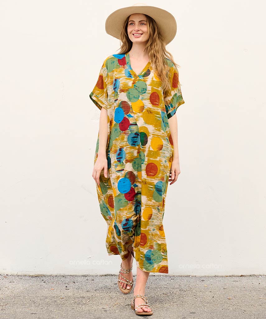 Luma | Kaftan Dress with Pockets for Everyday Wear