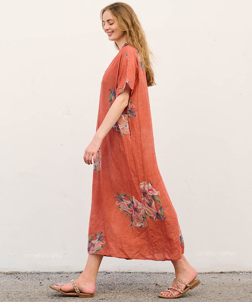 Liva | Kaftan Dress with Pockets for Everyday Wear