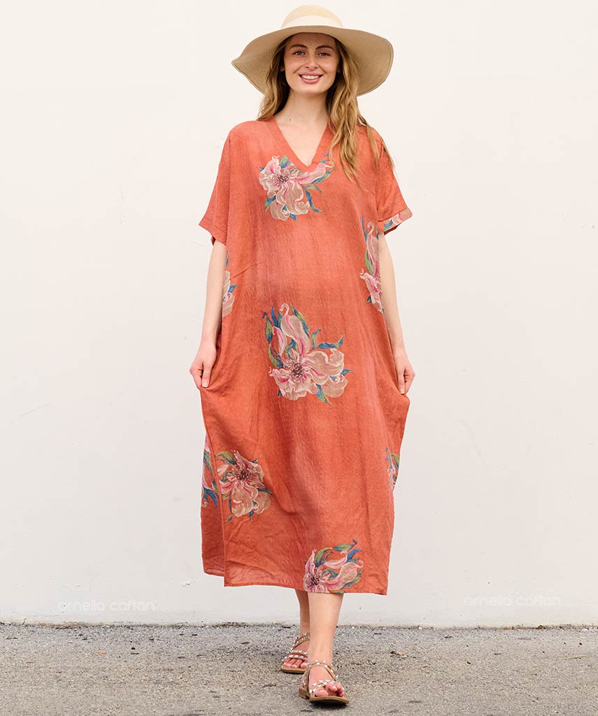 Liva | Kaftan Dress with Pockets for Everyday Wear