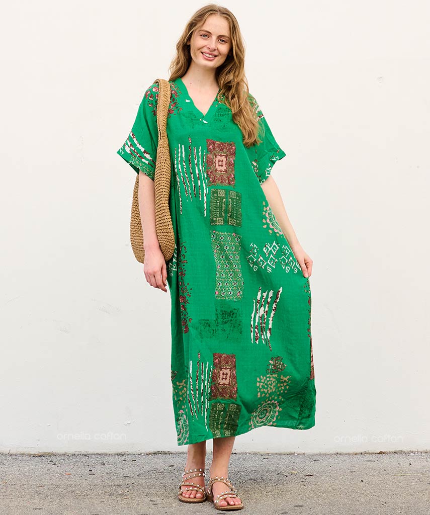 Mira | Kaftan Dress with Pockets for Everyday Wear