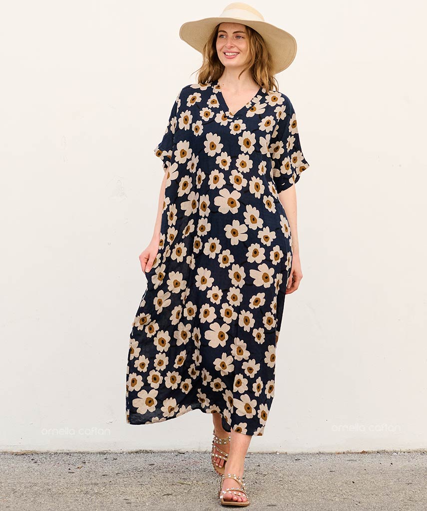 Kira | Kaftan Dress with Pockets for Everyday Wear