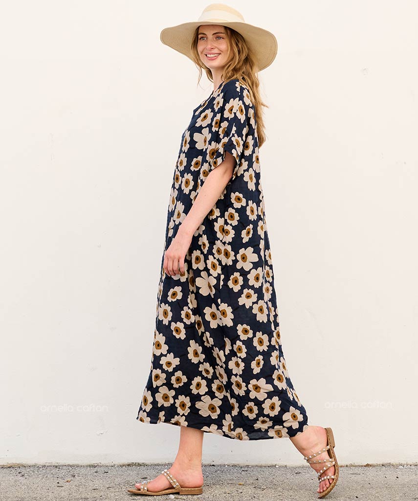Kira | Kaftan Dress with Pockets for Everyday Wear