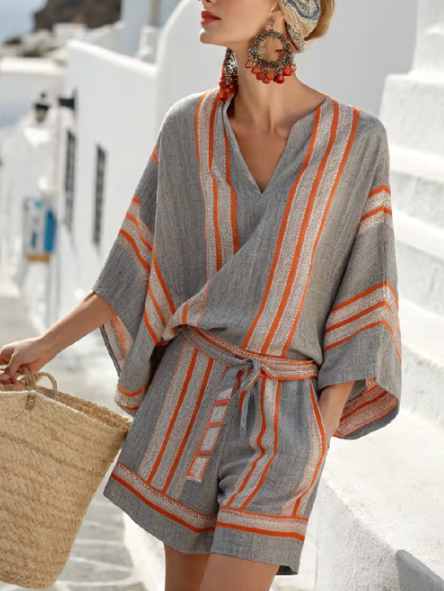 Ciara | Relaxed Stripe Set – Light, Breezy & Effortless