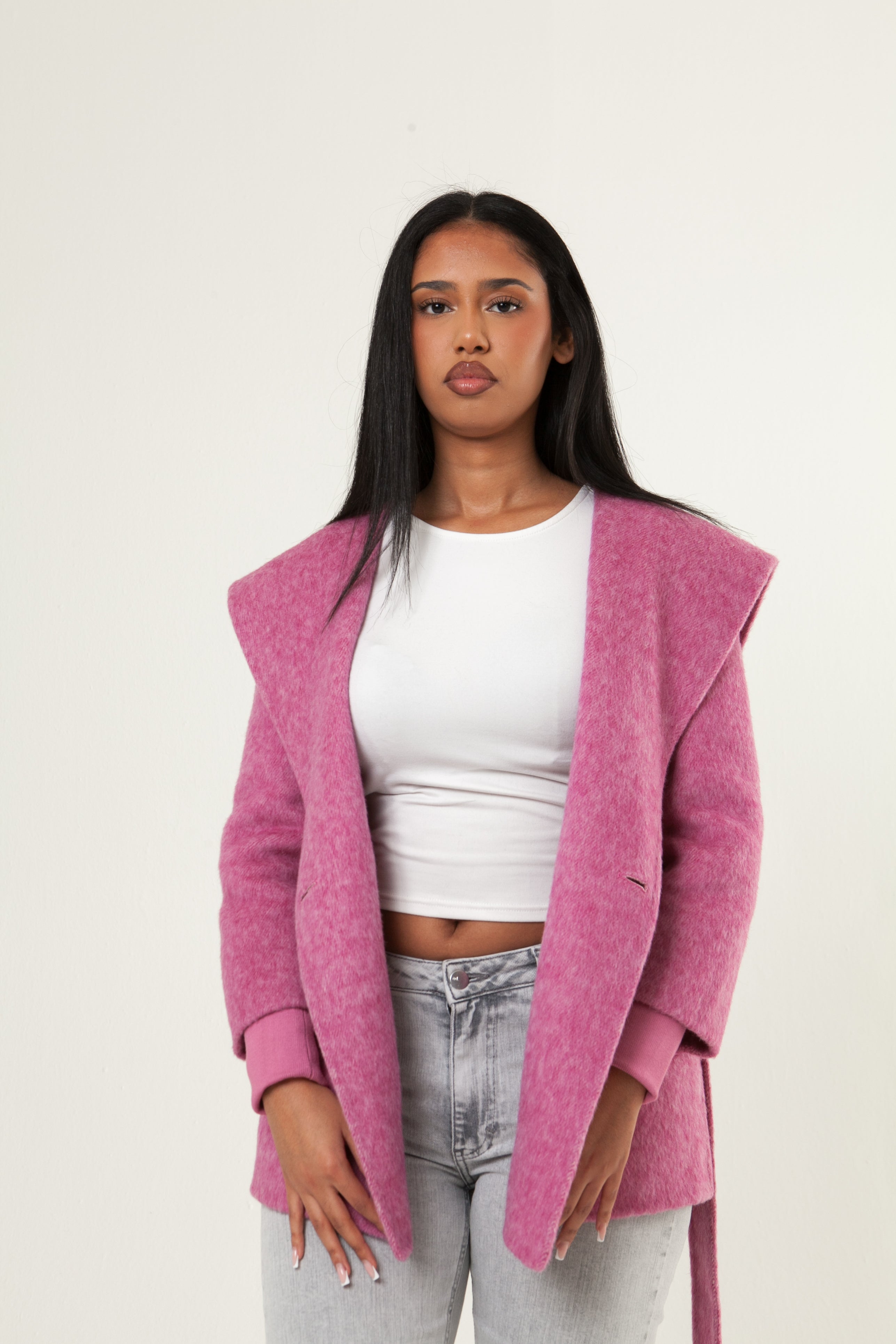 Valerie | Shawl Collar Cashmere Coat