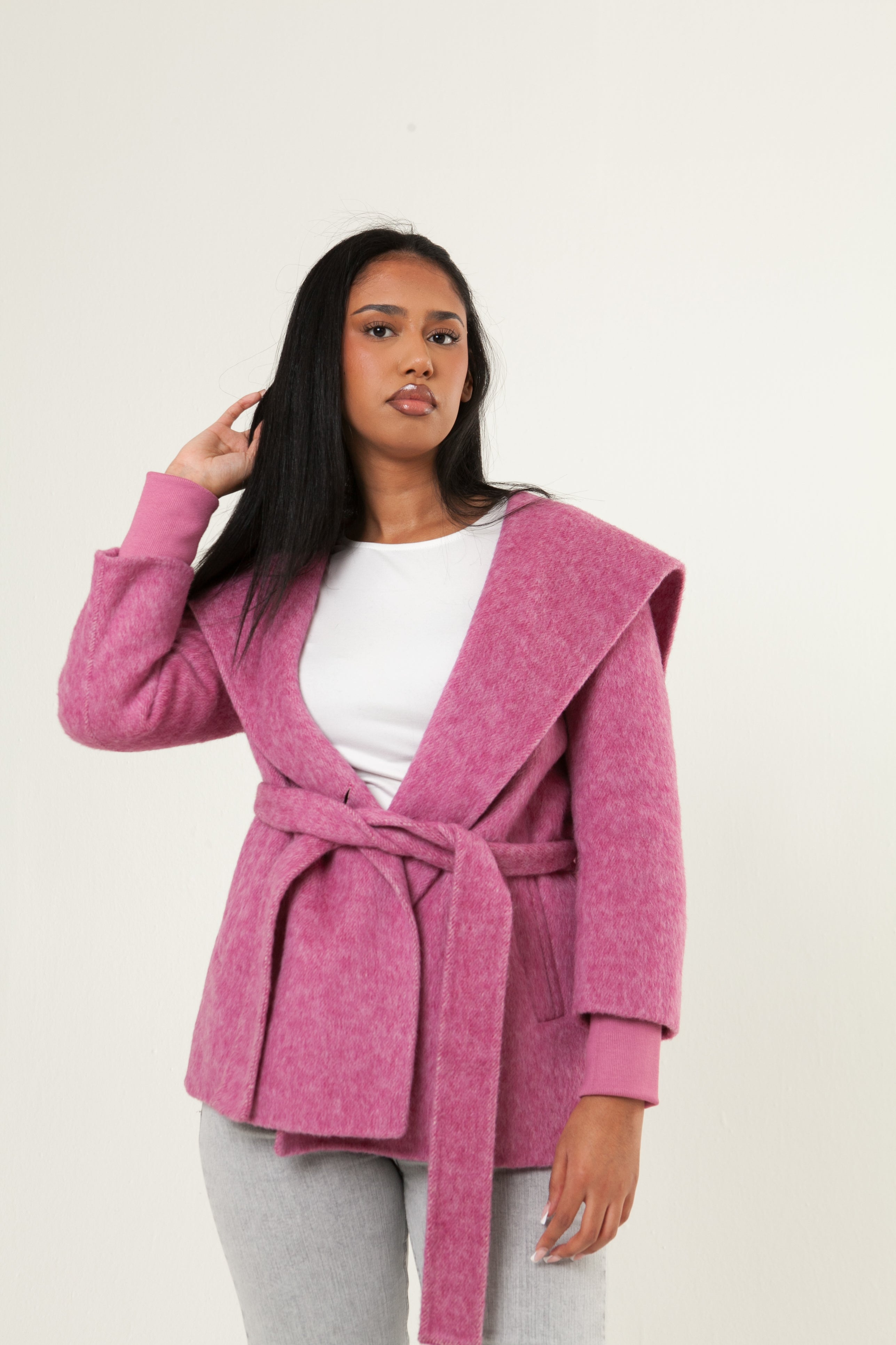 Valerie | Shawl Collar Cashmere Coat
