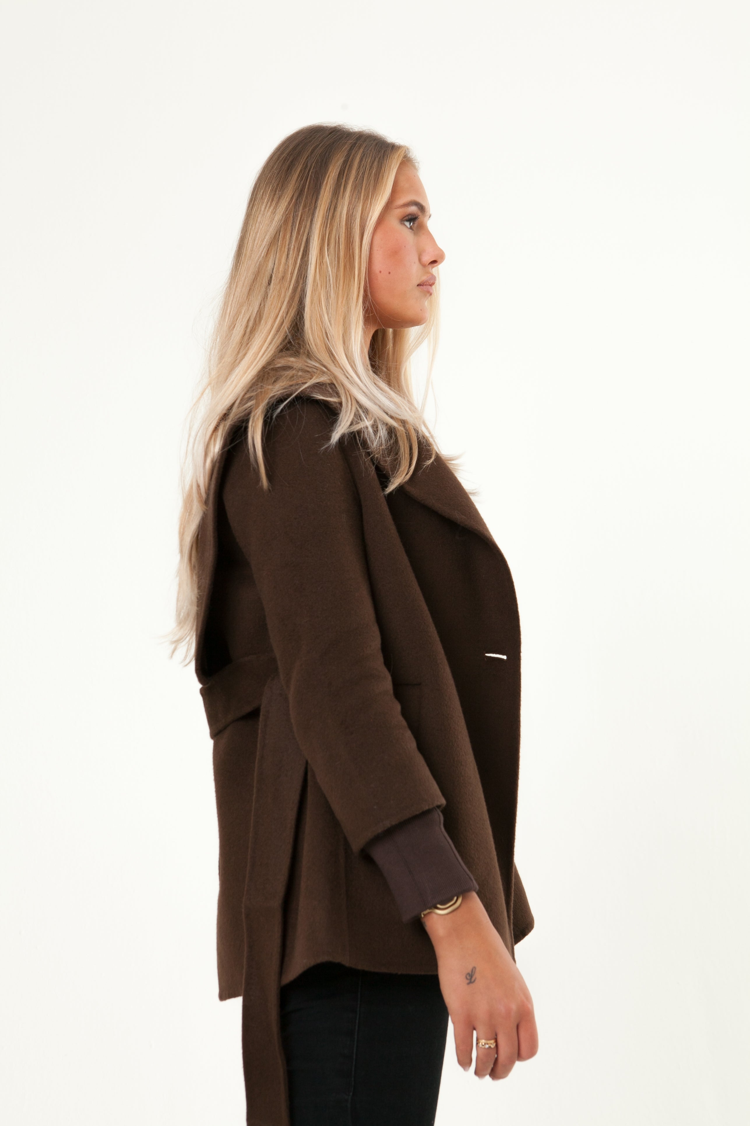 Valerie | Shawl Collar Cashmere Coat