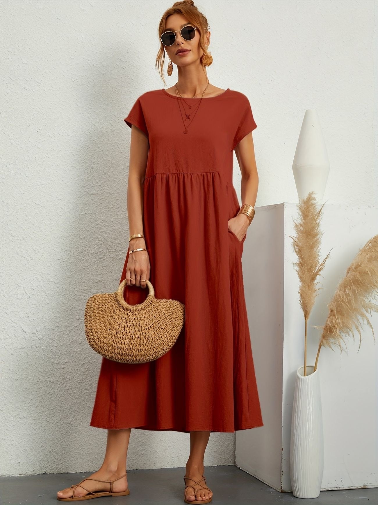 Liana | Casual Simple and Breezy Maxi Dress