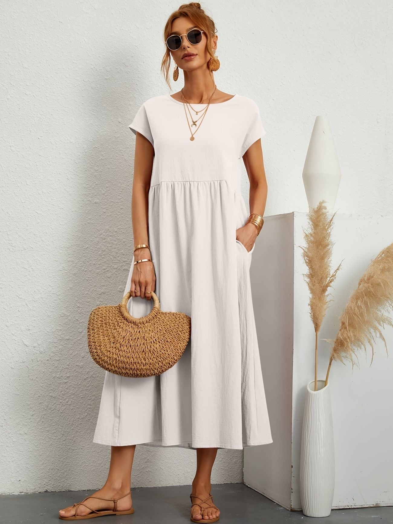 Liana | Casual Simple and Breezy Maxi Dress