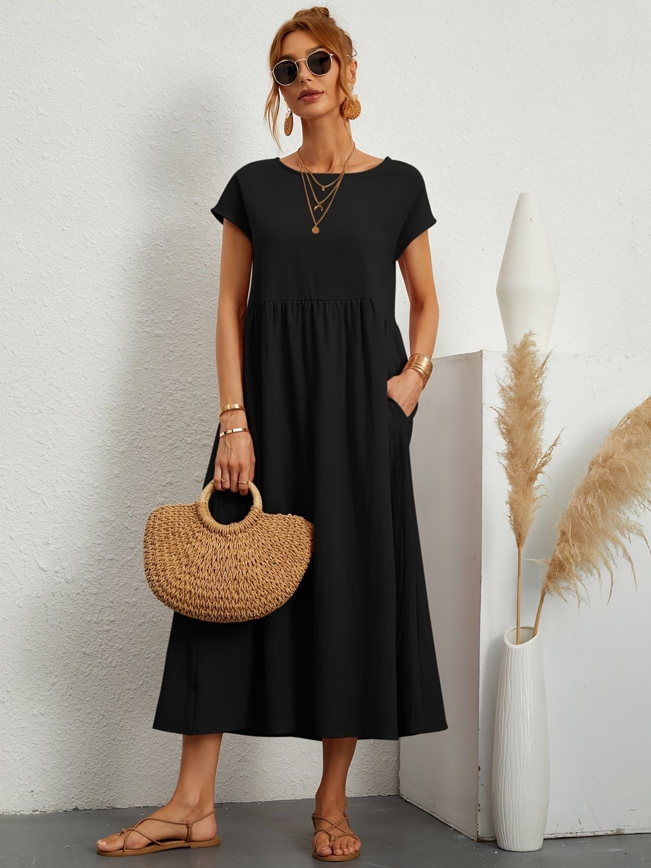 Liana | Casual Simple and Breezy Maxi Dress