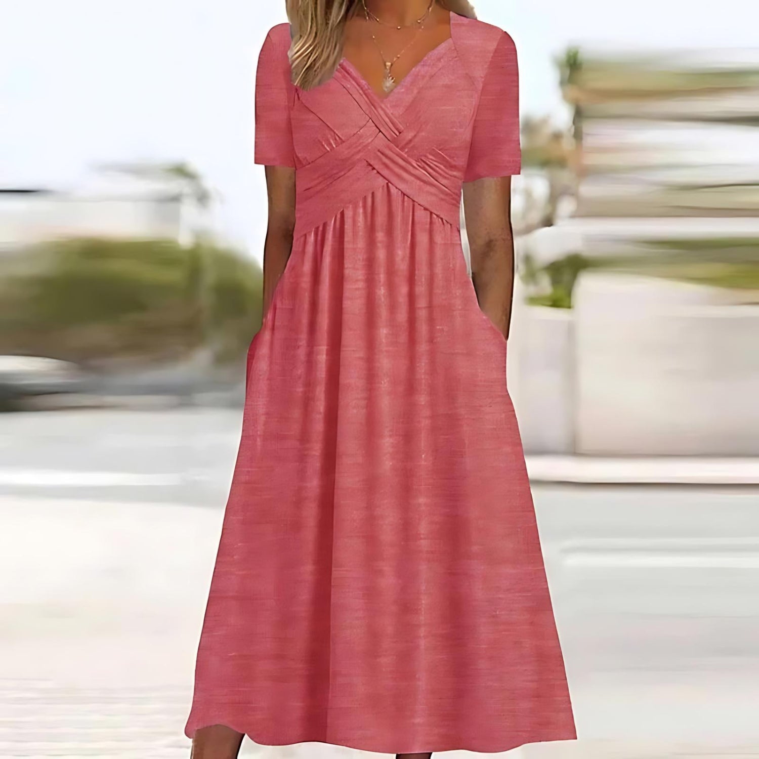 Roslyn | Comfortable Midi Dress