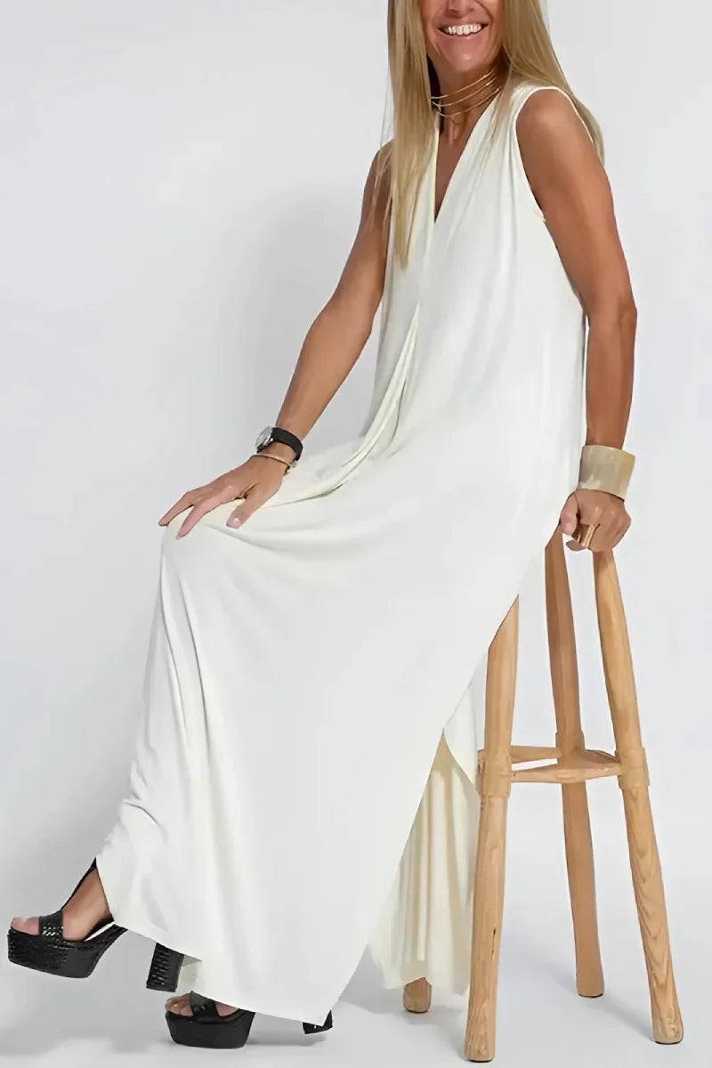 Susanne | Stylish Comfortable Maxi Dress + Free Cardigan