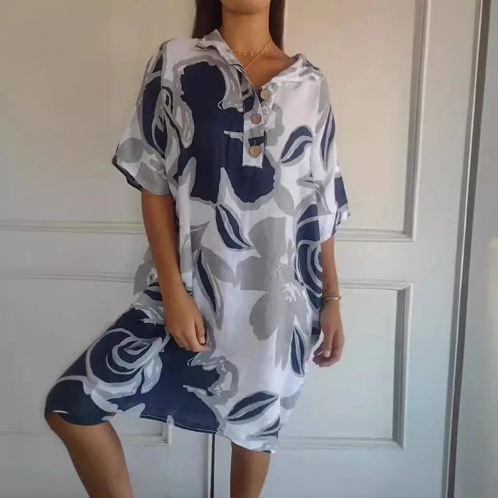 Sandra | Casual Loose Short-Sleeved Dress