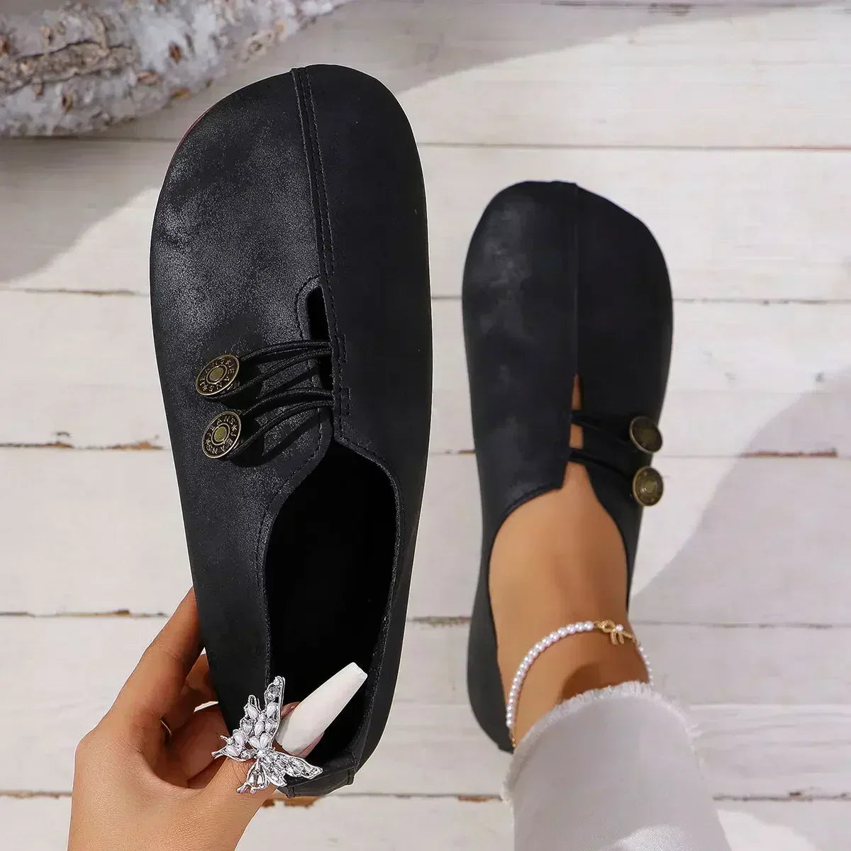 Diane | Orthopedic Slippers in Soft Suede