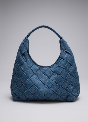Amara | Braided Denim Tote Bag