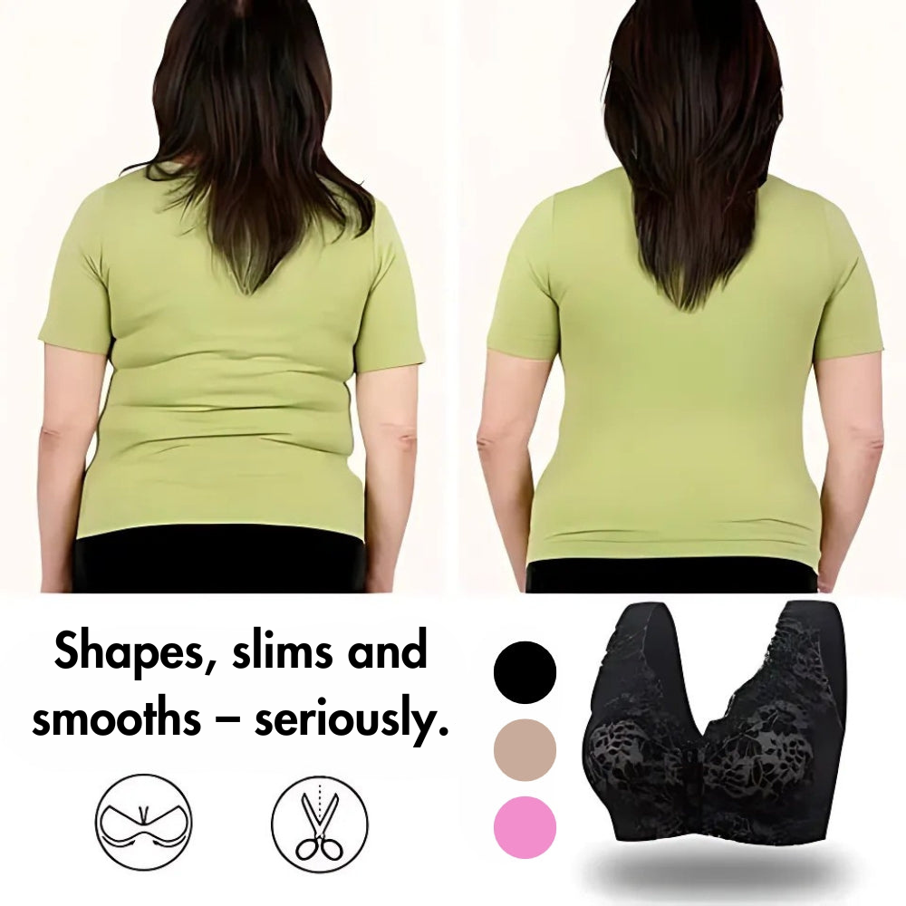 (PACK OF 3) Wireless Push-Up Bra with Front Closure