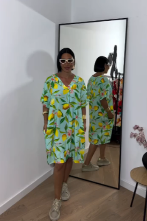 Sharon | Elegant Floral Dress