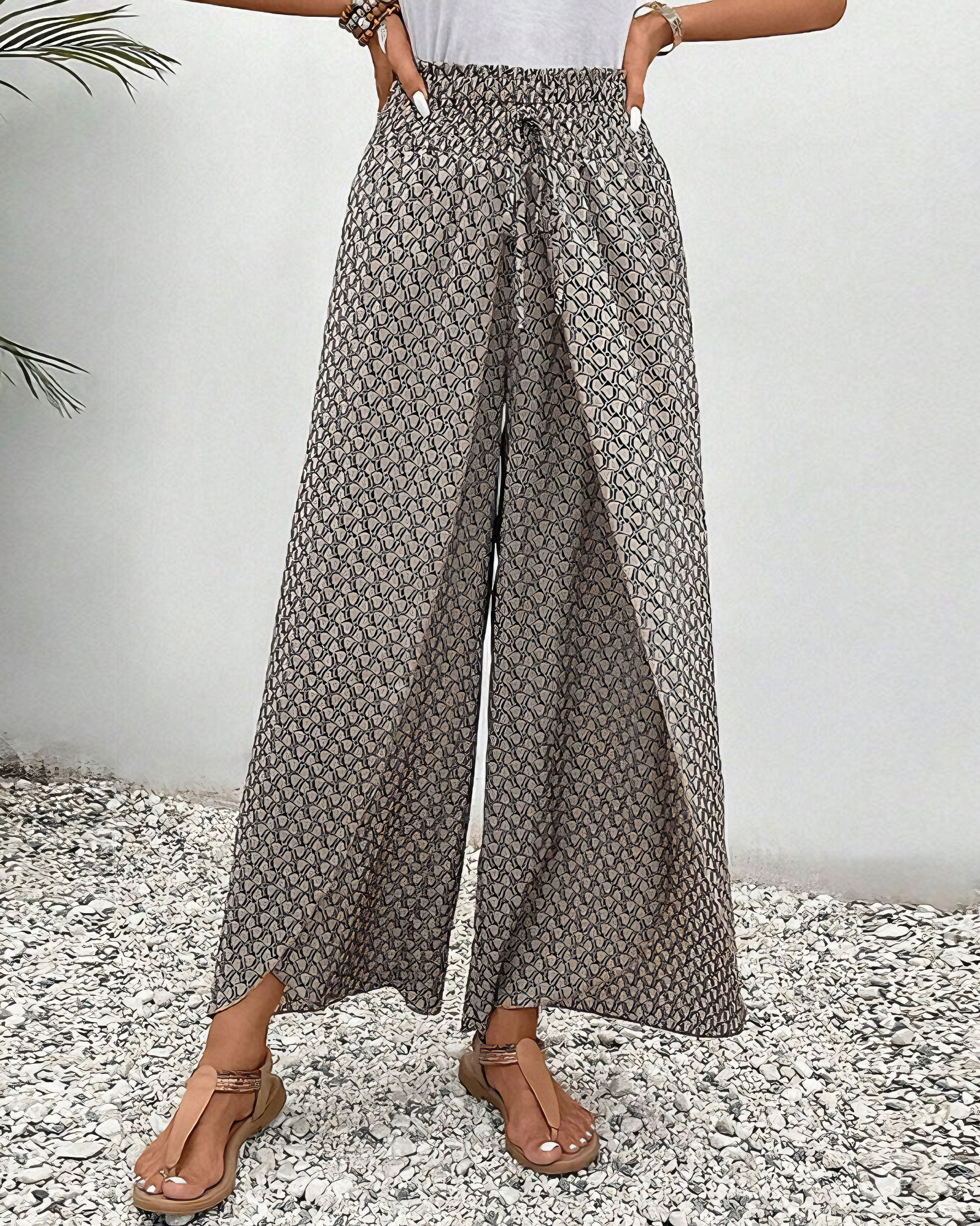 Fiona | Breezy Comfortable Stylish Wide-Leg Pants