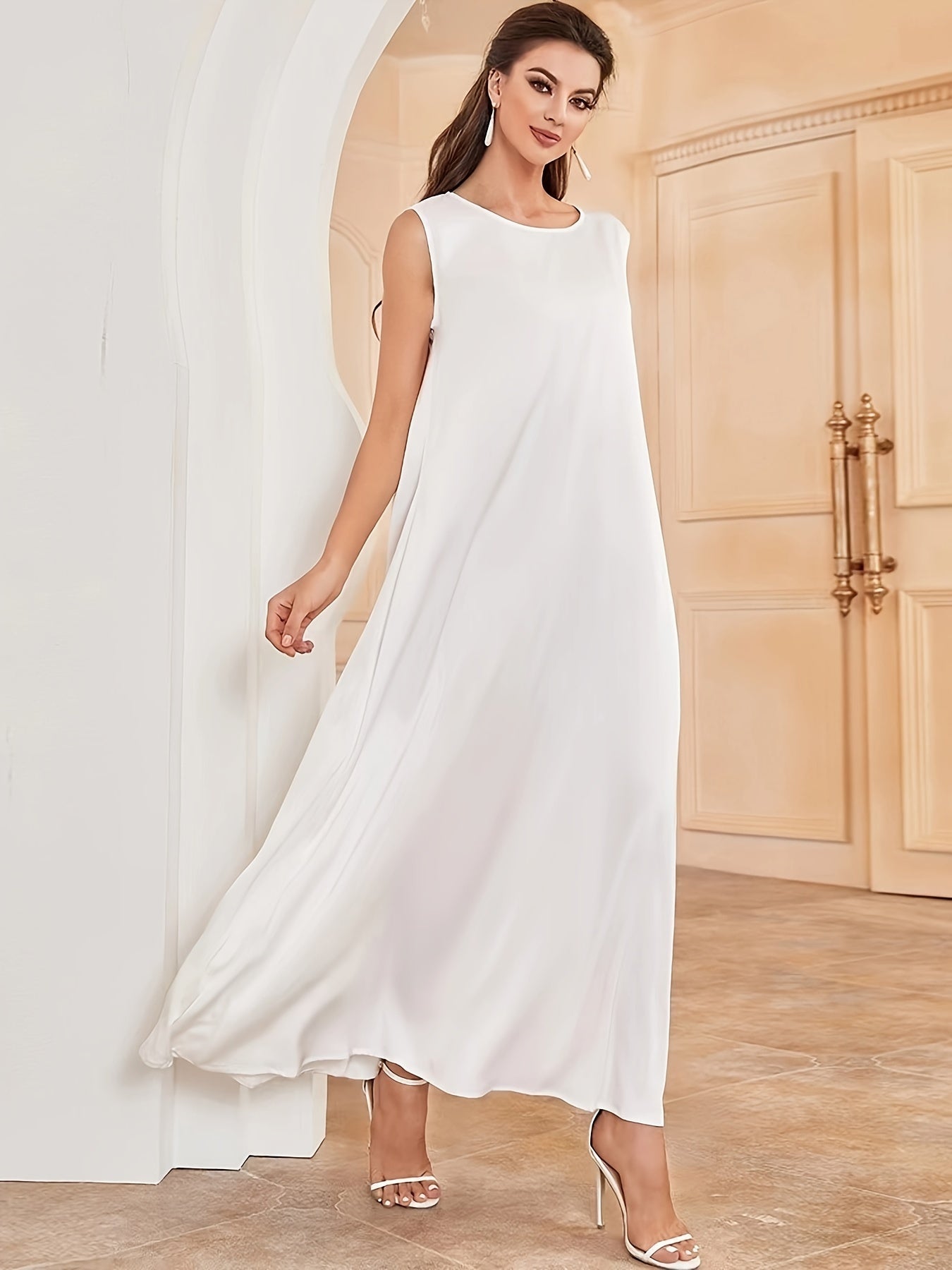 Maggie | Elegant Flowy Maxi Dress – Lightweight, Timeless & Comfortable