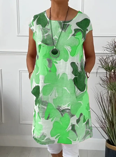 Bianca | Colourful Floral Dress – Fresh, Light & Cheerful