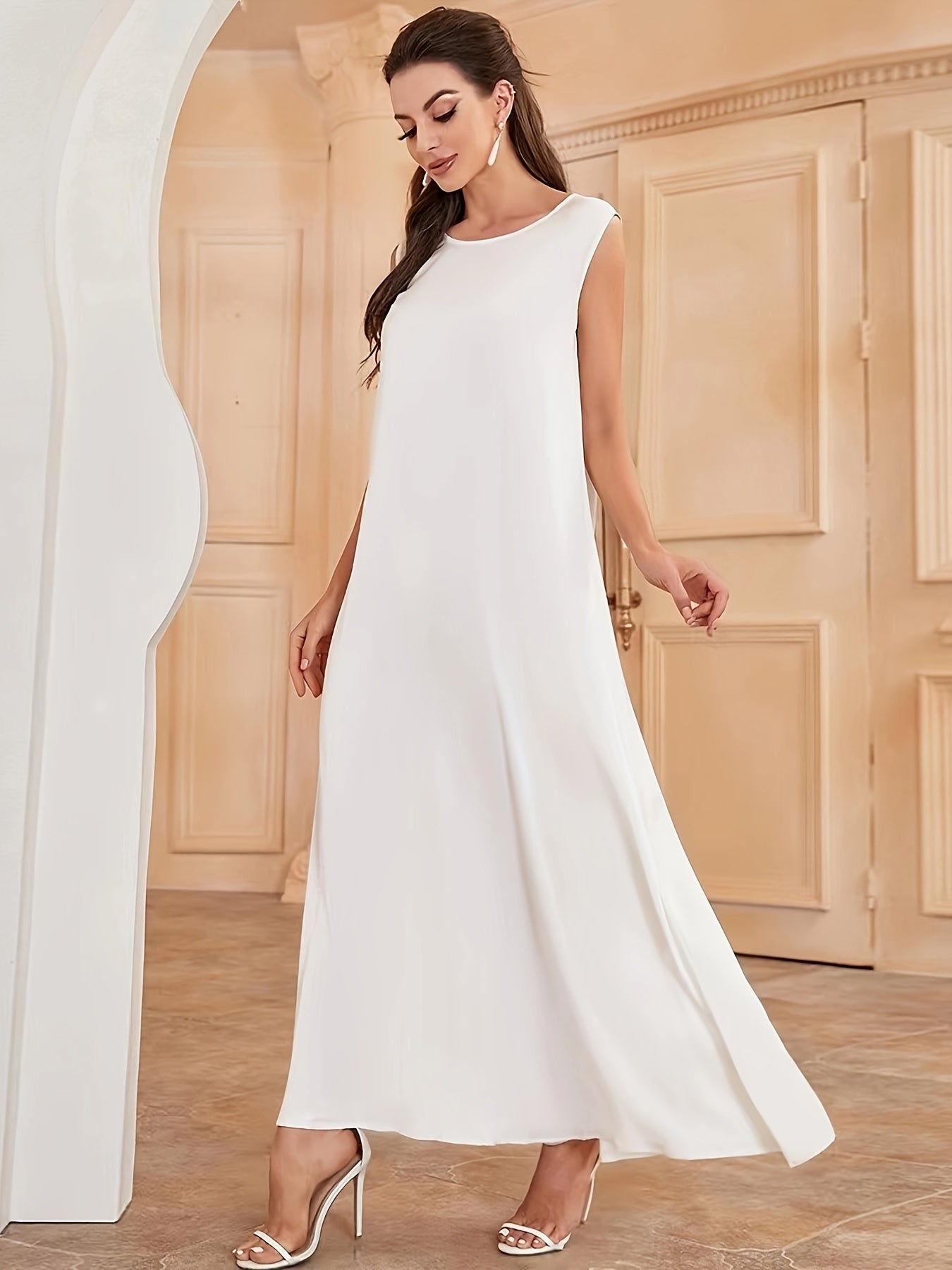 Maggie | Elegant Flowy Maxi Dress – Lightweight, Timeless & Comfortable